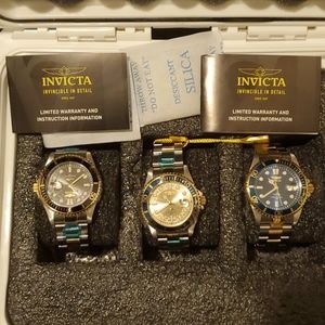 Marvel Invicta Watches 3 watches.